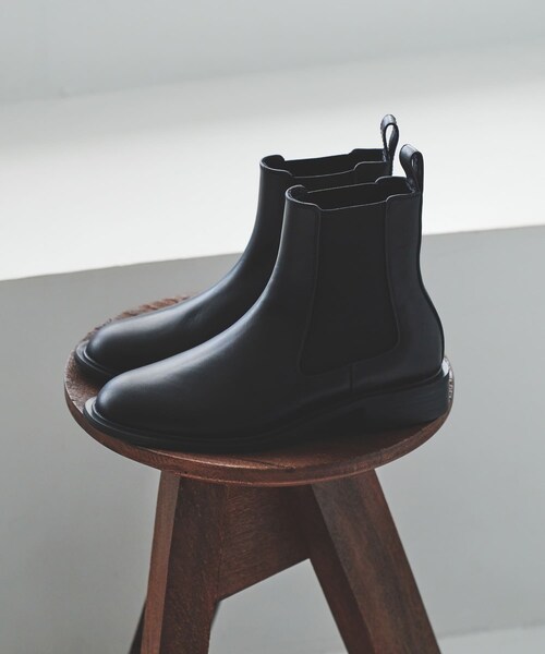 URBAN RESEARCH（アーバンリサーチ）の「レザーサイドゴアブーツ（ブーツ・レディース・BLACK・23/23.5/24/24.5/25）」の8枚目の写真