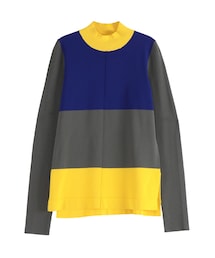 UN3D. | COLOR BLOCK TURTLE KT TOP(ニット/セーター)
