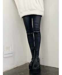 GYDA | KNEE ZIP レギンス(その他パンツ)