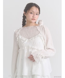 Marshmallow ribbon tops