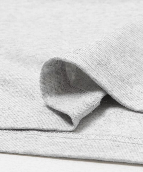 URBAN RESEARCH DOORS（アーバンリサーチドアーズ）の「FORK&SPOON　リンガーショートスリーブTシャツ（Tシャツ/カットソー・メンズ・GRYxCCL/BRNxSAX/NVYxGRN・4/5）」の9枚目の写真