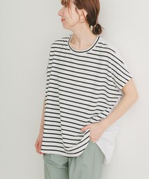 ITEMS URBANRESEARCH | ナイロンドッキングフレンチプルオーバー(Tシャツ/カットソー)