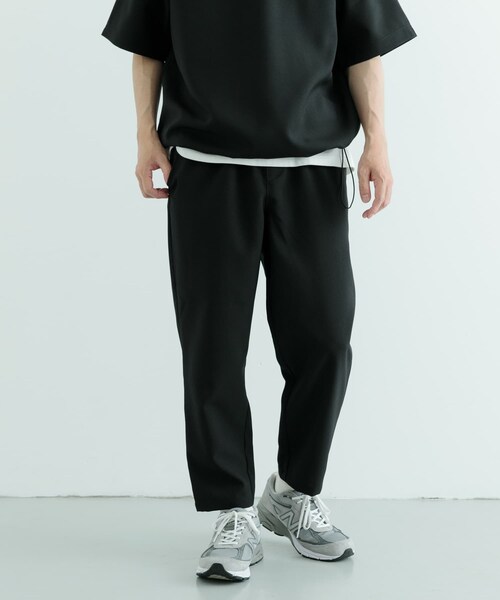 ITEMS URBANRESEARCH（アイテムズ アーバンリサーチ）の「『セットアップ対応』吸水速乾ストレッチトロ イージーパンツ（その他パンツ・メンズ・BLK/L.BEG/L.GRY/BLU・M/L）」の12枚目の写真