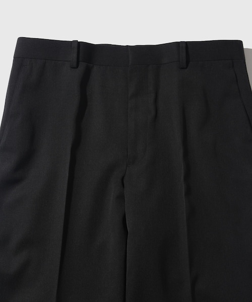 ADAM ET ROPE'（アダムエロペ）の「【AURALEE/オーラリー】LIGHT WOOL MAX GABARDINE SLACKS（スラックス・メンズ・ブラック/ブラウン・3/4/5）」の8枚目の写真