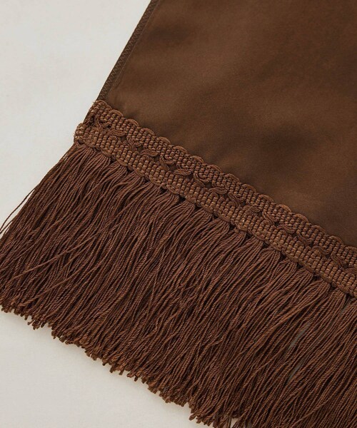 ADAM ET ROPE'(アダムエロペ)の「GENTLE SILK スカーフ / イージーケア(バンダナ/スカーフ・レディース・ブラック/ブラウン・F)」の16枚目の写真