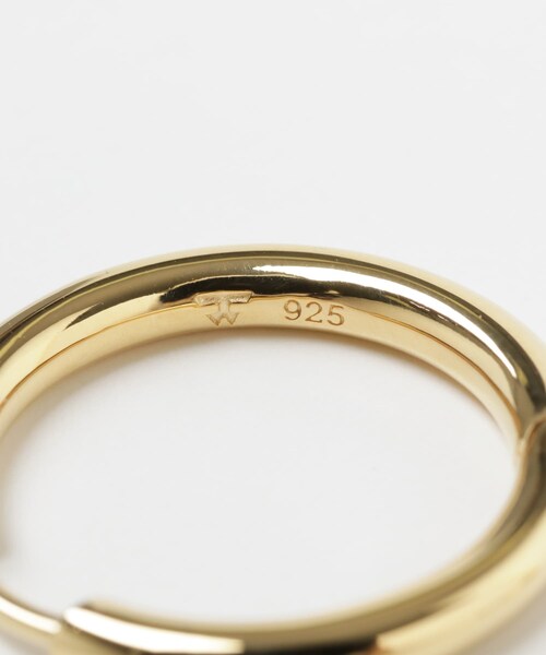 URBAN RESEARCH(アーバンリサーチ)の「Classic Hoops Medium Gold(ピアス(両耳用)・メンズ・Gold・One)」の5枚目の写真