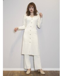 dazzlin | 2ピースロングパンツSET UP(ワンピース)