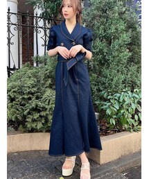 RESEXXY | 配色ステッチマーメイドワンピース(ワンピース)