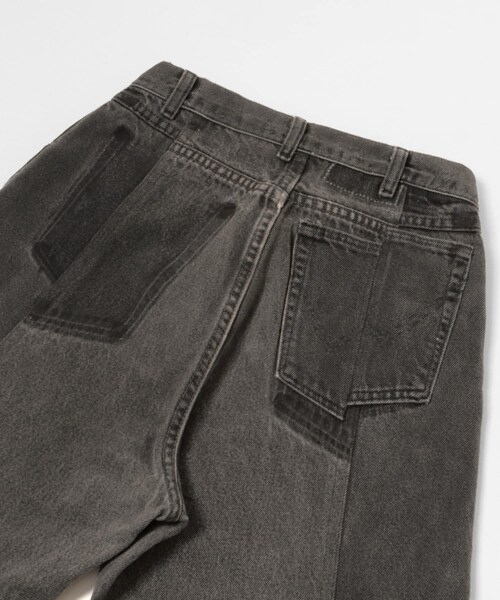 THE GOODLAND MARKET（ザグッドランドマーケット）の「77circa　make four cutback bias slit denim pants（デニムパンツ・レディース・blue1/black1/black2/blue2・28）」の12枚目の写真