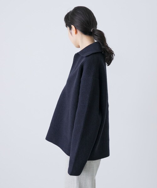 かぐれ（カグレ）の「STUDIO NICHOLSON　NASH（ニット/セーター・レディース・CRIMSON/D NAVY・0）」の11枚目の写真