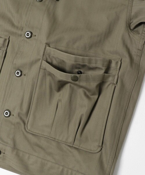 URBAN RESEARCH DOORS(アーバンリサーチドアーズ)の「SASSAFRAS OVERGROWN TRUG JACKET(テーラードジャケット・メンズ・OLIVE/BLACK・S/M/L)」の10枚目の写真