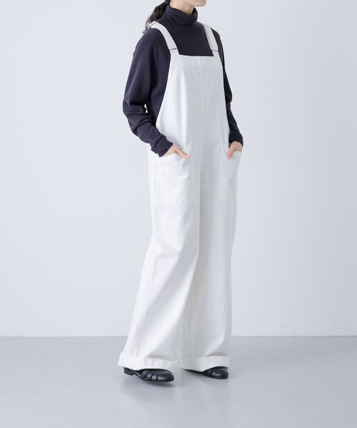 かぐれ（カグレ）の「バッククロスサロペット（サロペット/オーバーオール・レディース・OFF/INDIGO/BLACK・FREE）」の7枚目の写真