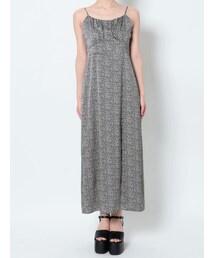 EMODA | ロングラインスリットキャミソールワンピース(ワンピース)