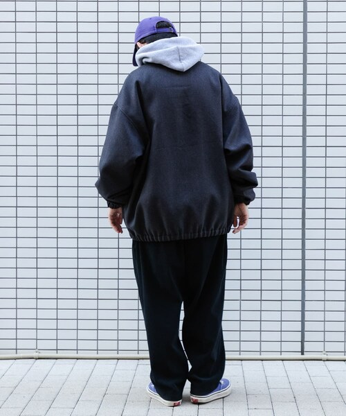 URBAN RESEARCH（アーバンリサーチ）の「Wide Dad　Dad TWEED BLOUSON（ブルゾン・メンズ・D NAVY・1/2）」の7枚目の写真