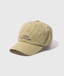 【STUDIO NICHOLSON/スタジオニコルソン】LOGO CAP SNM