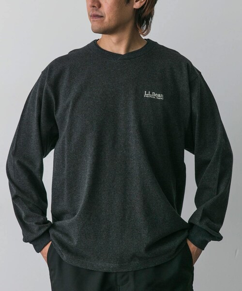 URBAN RESEARCH DOORS(アーバンリサーチドアーズ)の「L.L.Bean Union Long-Sleeve T-shirts(Tシャツ/カットソー・メンズ・F.Green/White/Birch/Navy/T.Charcoal・M/L/XL)」の3枚目の写真