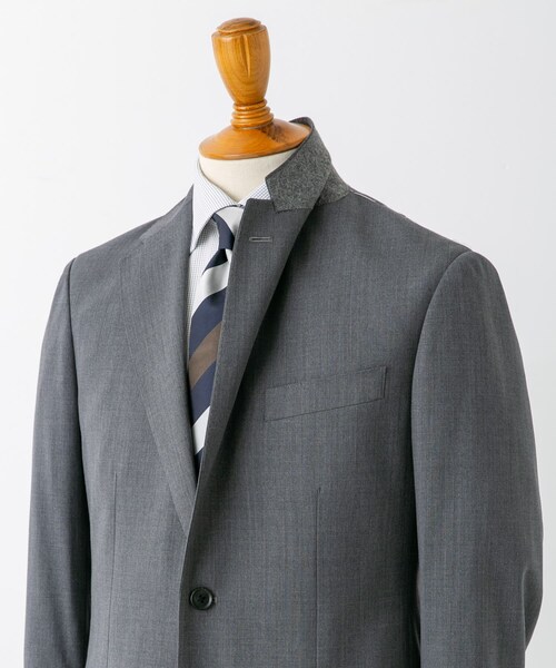 URBAN RESEARCH DOORS(アーバンリサーチドアーズ)の「LIFE STYLE TAILOR ウォッシャブルストレッチジャケット(テーラードジャケット・メンズ・GRAY/NAVY・44/46/48/50)」の22枚目の写真
