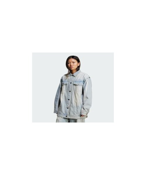 adidas(アディダス)の「Adilenium シーズン 3 2-In-1 デニムシャツジャケット(トップス・レディース・マルチ/ブラック・XS/S/M/L/XL/2XL/3XL/5XL/J/XS)」の18枚目の写真