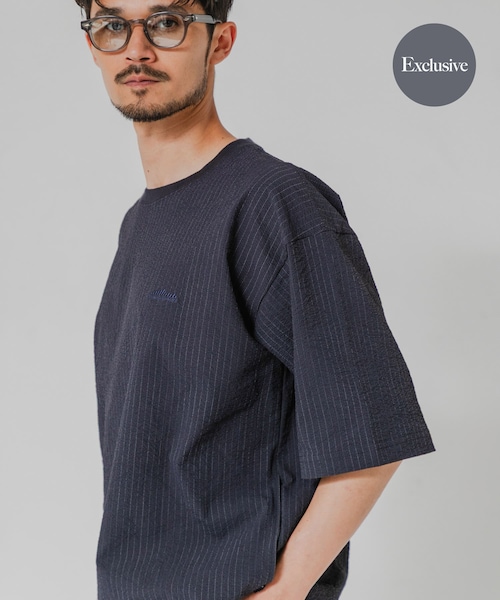 URBAN RESEARCH(アーバンリサーチ)の「『吸水速乾/UVカット』『別注』THOUSAND MILE×URBAN RESEARCH WASHER CODE T-SHIRTS(Tシャツ/カットソー・メンズ・BLACK/CHARCOAL/NAVY ST・S/M/L)」の3枚目の写真