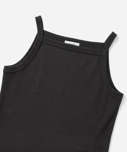 Saturdays NYC(サタデーズ ニューヨークシティ )の「Lara Tank Top | WOMEN(タンクトップ・レディース・ブラック/チャコール/ホワイト/ブルー・L/M/S)」の16枚目の写真