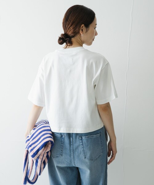 URBAN RESEARCH(アーバンリサーチ)の「NEW BALANCE NB GREYフォトTシャツレッド(Tシャツ/カットソー・レディース・ホワイト・M)」の5枚目の写真