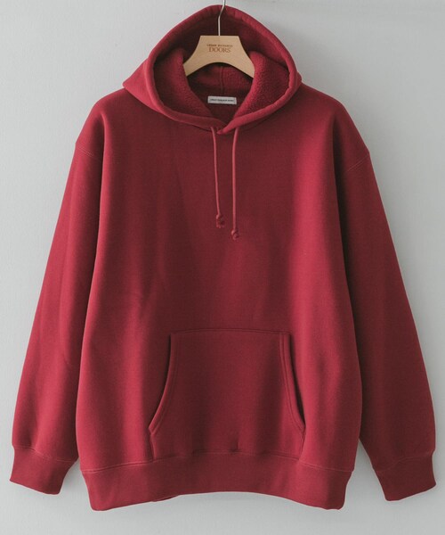 URBAN RESEARCH DOORS(アーバンリサーチドアーズ)の「『速乾』クイックドライ プルオーバーフーディ(パーカー・メンズ・BLUE GRAY/OFF/BEIGE/NAVY/ROYAL/RED・M/L/XL)」の6枚目の写真