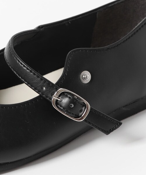 URBAN RESEARCH DOORS（アーバンリサーチドアーズ）の「ストラップバレーシューズ(KIDS)（シューズ小物/雑貨・キッズ・BLACK・18/19/20/21）」の9枚目の写真