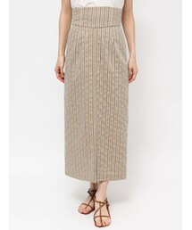 LAGUNAMOON | ストライプスリットタイトスカート(スカート)