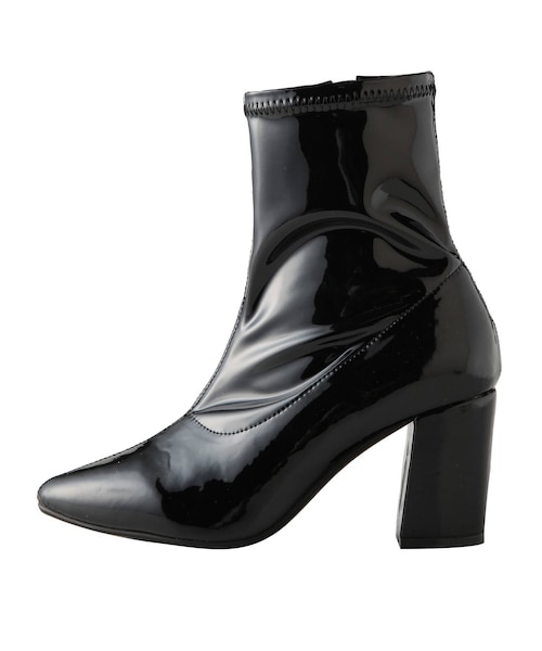 エナメルストレッチブーツ