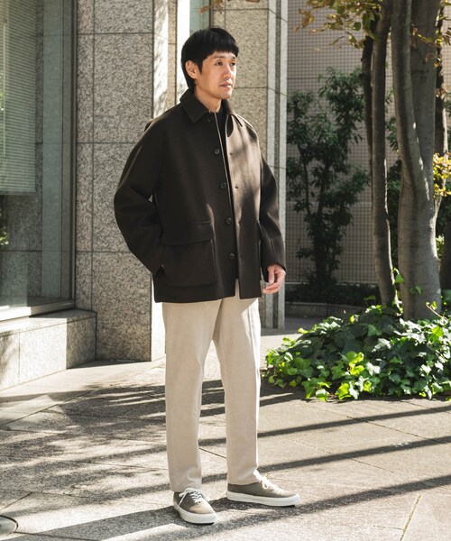 URBAN RESEARCH DOORS（アーバンリサーチドアーズ）の「『UR TECH』コーデュロイトラウザー（その他パンツ・メンズ・OFF/BROWN/CHARCOAL/NAVY・S/M/L/XL）」の11枚目の写真