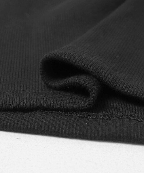 かぐれ（カグレ）の「コットンウールテレコタートルカットソー（Tシャツ/カットソー・レディース・OFF/BLACK・Free）」の21枚目の写真