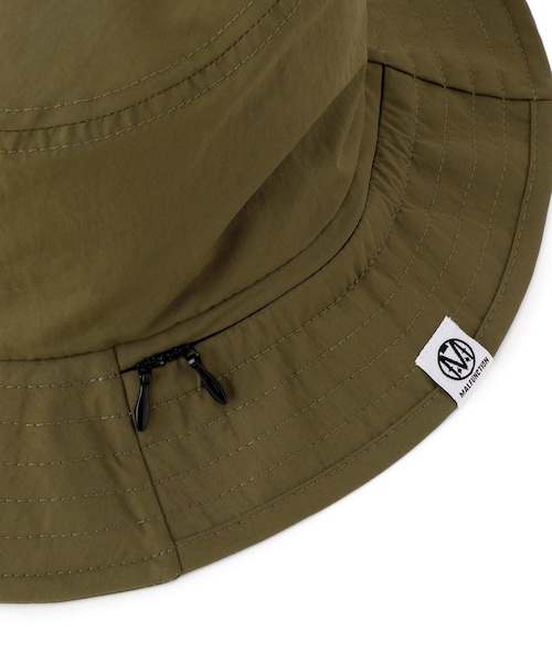 bonjour records（ボンジュールレコーズ）の「MALFUNCTION/マルファンクション Headphone Hat MK-II（ハット・レディース・ブラック/オリーブ・F）」の7枚目の写真