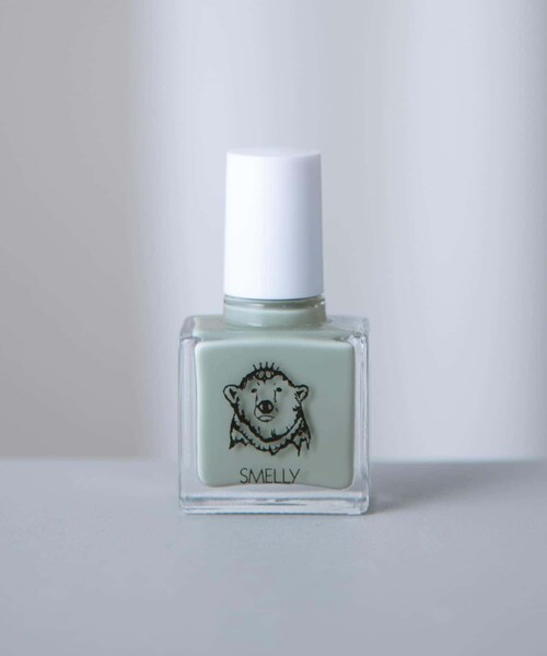 SMELLY(スメリー)の「マニキュア(ネイル用品/ネイルケア・メンズ・ハナミズキ/ヨモギ/ドロアソビ/タタミ/ハツユキ/シブガキ/ランデヴー/ホオベニ/カフェモカ/タロット/カワセミ/センチメンタル/スナメリ/サムゾラ/ターメリック/コクリコ/ネリウメ/ニクキュウ/ヒヨコマメ/バンビーノ/プラネタリウム/シアークローブ/シアーローズマリー・-)」の8枚目の写真