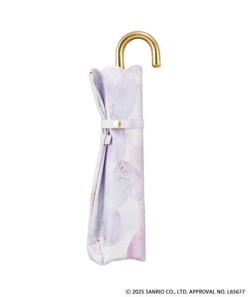 ROPE' PICNIC(ロペピクニック)の「【SANRIO CHARACTERS/サンリオキャラクターズ】晴雨兼用/遮光水彩モチーフ折りたたみ傘(折りたたみ傘・レディース・サックス/ラベンダー・F)」の18枚目の写真