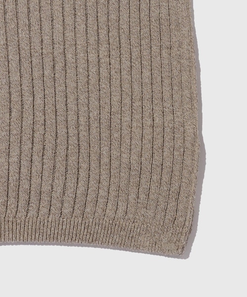 ADAM ET ROPE'(アダムエロペ)の「【mfpen/エムエフペン】Digit Polo Knit(ポロシャツ・メンズ・キナリ・M/S)」の8枚目の写真