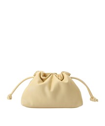 Ungrid | フェイクレザーギャザークラッチバッグ(クラッチバッグ)