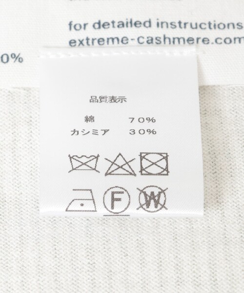 URBAN RESEARCH(アーバンリサーチ)の「Extreme Cashmere america(ニット/セーター・レディース・green pin・-)」の10枚目の写真
