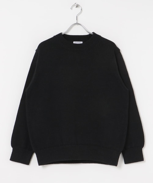 THE GOODLAND MARKET（ザグッドランドマーケット）の「米富繊維　WASHI COTTON KNIT PULLOVER（ニット/セーター・レディース・31PINK/14BLACK/40IVORY・1/3）」の2枚目の写真