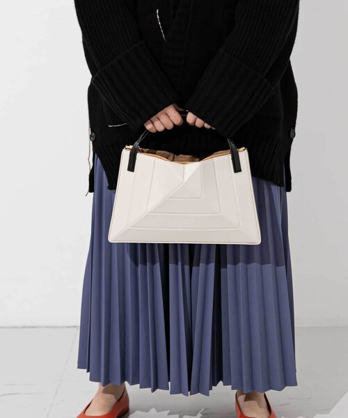 URBAN RESEARCH（アーバンリサーチ）の「mlouye　SERA TOTE（トートバッグ・レディース・IVORY/CO-BLUE・one/One）」の6枚目の写真