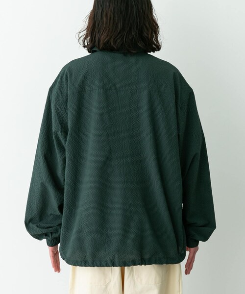 URBAN RESEARCH Sonny Label（アーバンリサーチサニーレーベル）の「シアサッカーコーチジャケット（ブルゾン・メンズ・ブラック/ネイビー/グリーン・M/L）」の20枚目の写真
