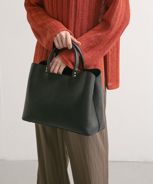 URBAN RESEARCH DOORS（アーバンリサーチドアーズ）の「MARCO BIANCHINI　ビッグスウェード2WAYBAG（トートバッグ・レディース・black/brown・one）」の5枚目の写真