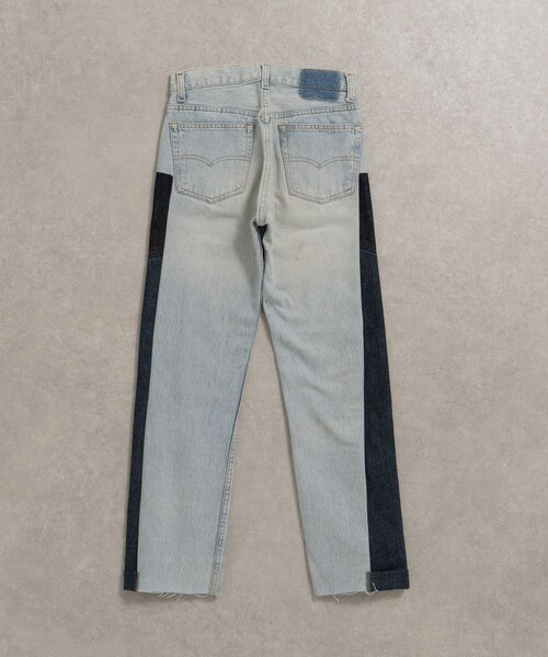 THE GOODLAND MARKET（ザグッドランドマーケット）の「SREU　SREU-Transposed Denim Pants（デニムパンツ・レディース・PALxBL1/PALxBL2/PALxBL3/PALxBL4・1/3）」の11枚目の写真
