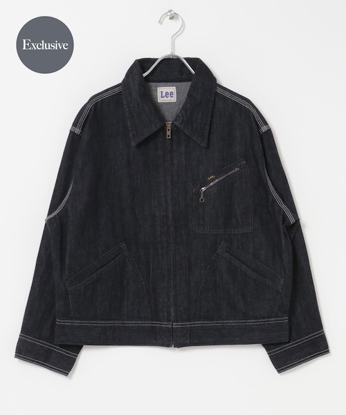 URBAN RESEARCH DOORS（アーバンリサーチドアーズ）の「『別注』Lee×DOORS　ZIPUP SHIRTS JACKET（デニムジャケット・レディース・USED/OW・M）」の2枚目の写真