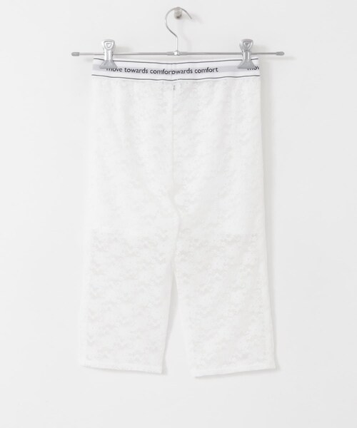 URBAN RESEARCH（アーバンリサーチ）の「ambiguous　Lace Half Leggings（レギンス/スパッツ・レディース・BLACK/WHITE・FREE）」の21枚目の写真