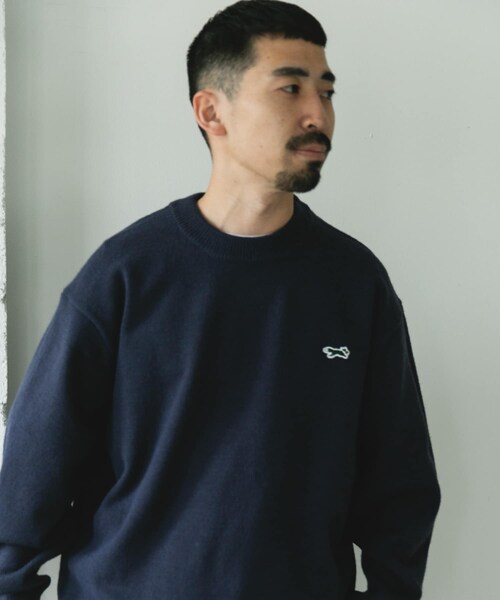 URBAN RESEARCH DOORS(アーバンリサーチドアーズ)の「『別注』PENNEYS×DOORS THE FOX クルーネックスフレニット(ニット/セーター・メンズ・ECRU/CHERRY/NAVY/CHARCOAL・M/L/XL)」の20枚目の写真