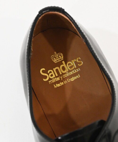 ADAM ET ROPE'(アダムエロペ)の「【SANDERS】MILITARY DERBY SHOE(ドレスシューズ・メンズ・ブラック/ダークブラウン・39.5/41.5/42.0/42.5/40.0/40.5/41.0)」の19枚目の写真