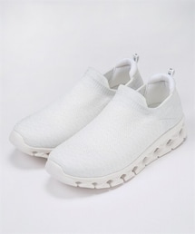 moz（モズ）軽量やわらかニットスニーカー（ワイズ３Ｅ）