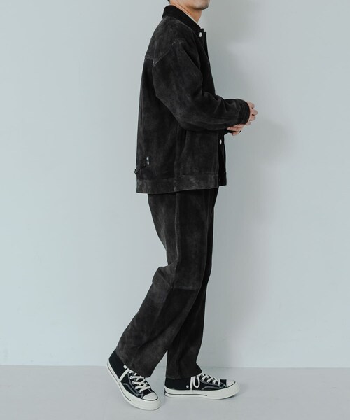 URBAN RESEARCH（アーバンリサーチ）の「『別注』SEVEN BY SEVEN×URBAN RESEARCH　1ST TYPE LEATHER JACKET（テーラードジャケット・メンズ・BLACK/NAVY・M/L）」の7枚目の写真