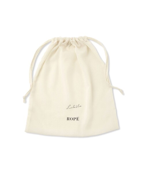 ROPE'（ロペ）の「【Lala Vie(ララヴィ)】別注カップ付きキャミソール(巾着付き)/イージーケア（キャミソール・レディース・ブラック/ホワイト・F）」の11枚目の写真