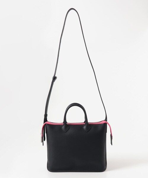 URBAN RESEARCH(アーバンリサーチ)の「PIENI MINI BRIEF(ショルダーバッグ・メンズ・BK×BLACK/BK×PINK/BK×GREEN・One)」の13枚目の写真